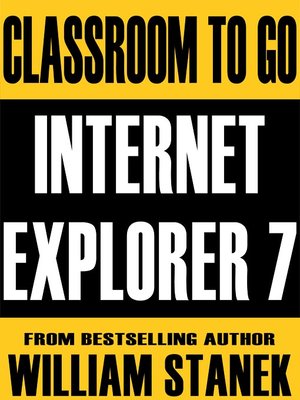 Internet Explorer 7 Classroom-To-Go: Windows XP and Windows Vista Edition - Audiobook